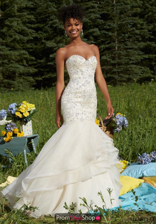 Mori Lee Beaded Mermaid Dress 99021