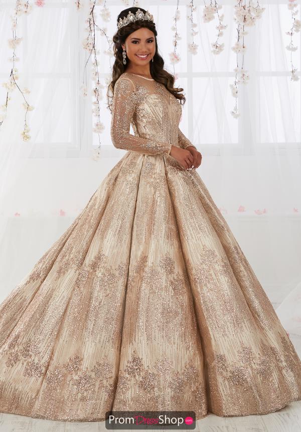 Tiffany Quinceanera Beaded Sleeved Gown 26917