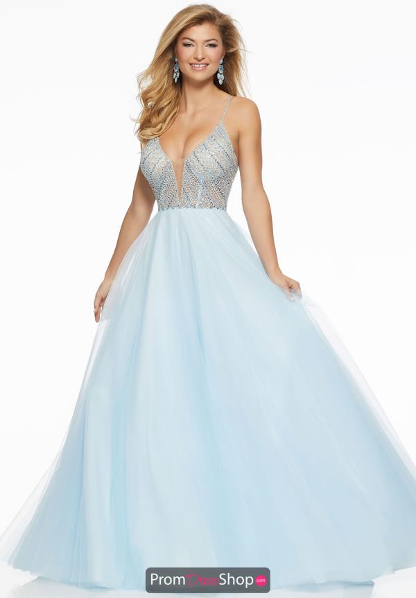 Mori Lee Full Figured Long Dress 43013