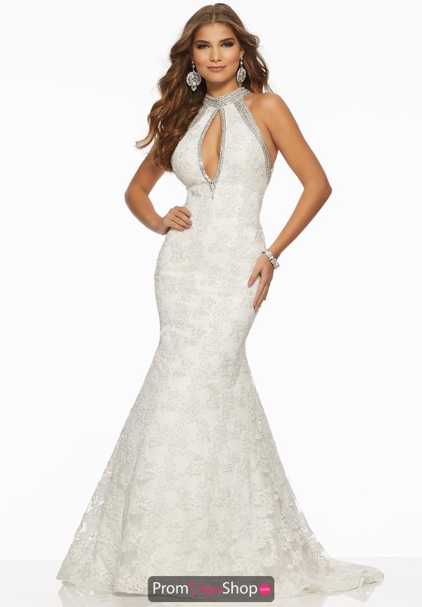 Mori Lee Lace Long Dress 43068