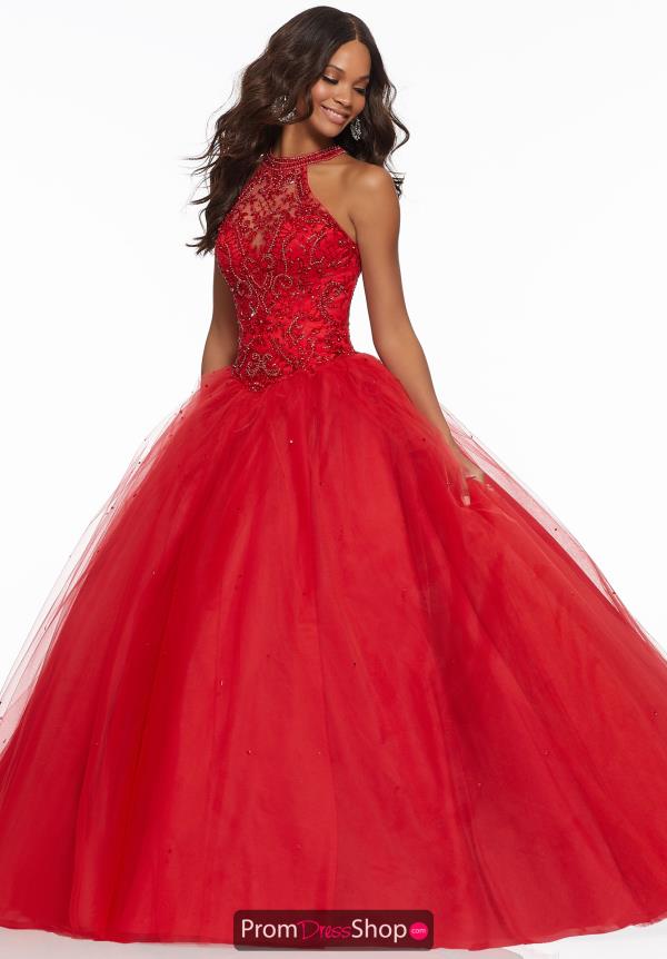 Morilee Beaded Ball Gown Dress 43122