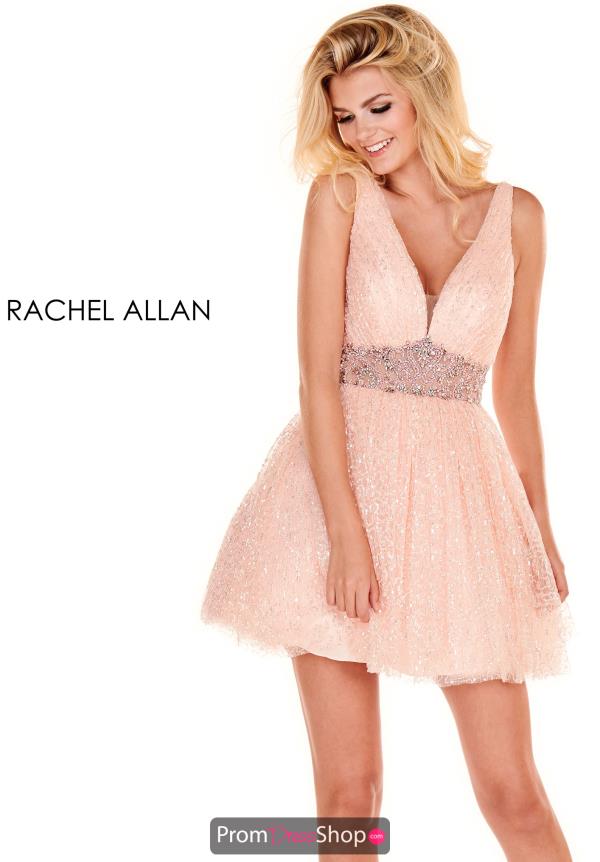 Rachel Allan Short A Line Dress 4050