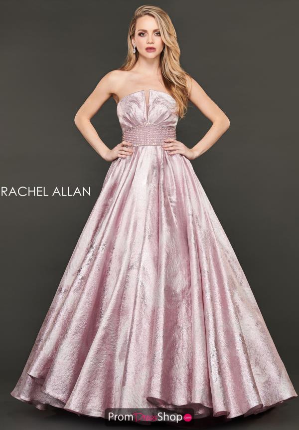 Rachel Allan Short A Line Dress 8418