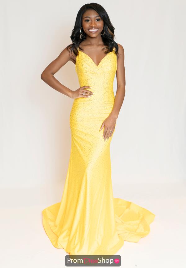 Sherri Hill Fitted Beaded Dress 53355
