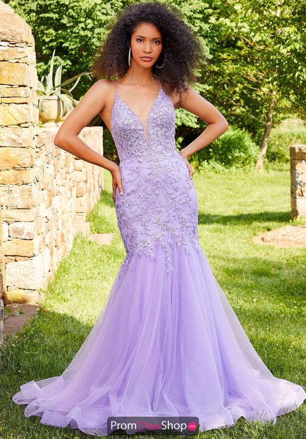 Sexy Back Mermaid Lace Dress 47072