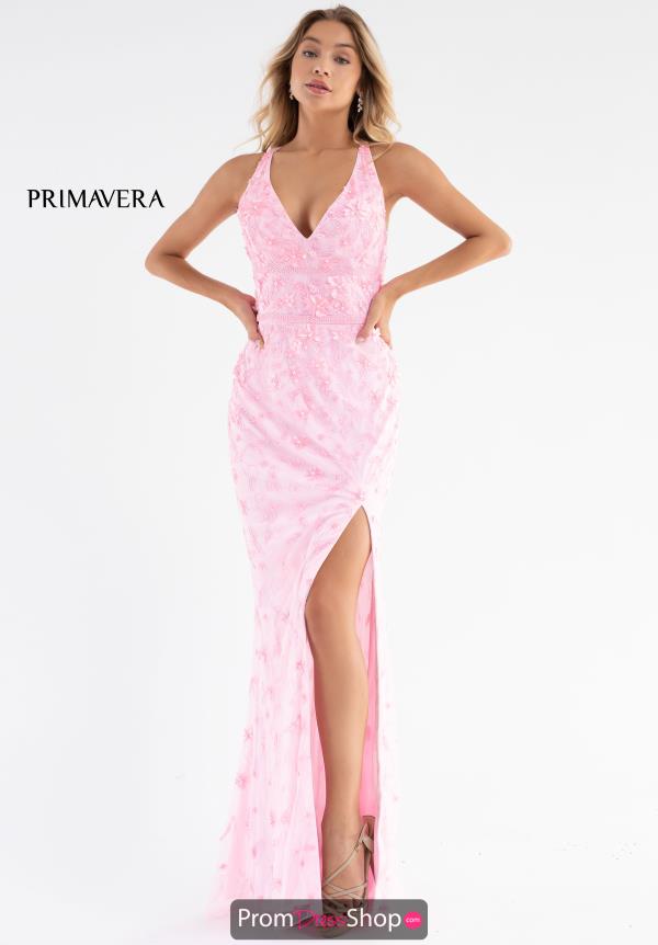 Long Beaded Fitted Dress 3746