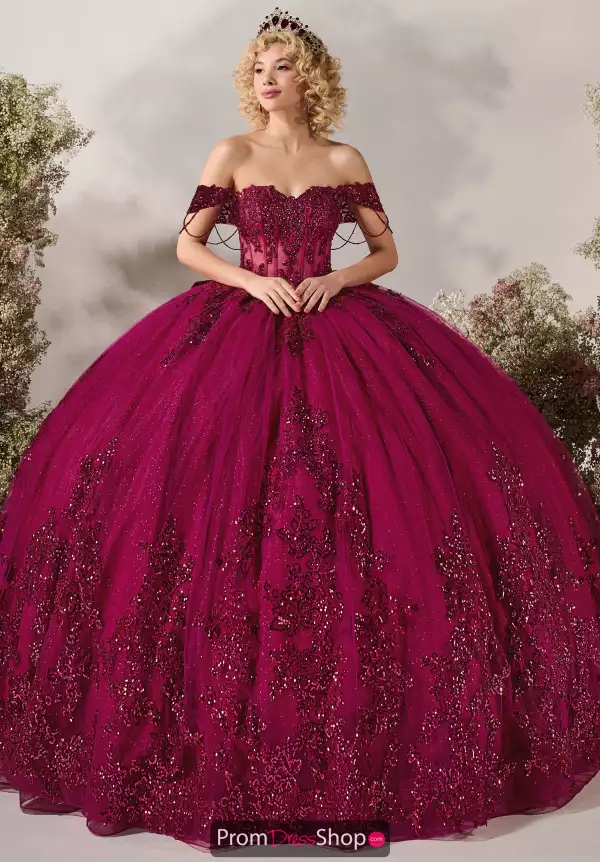 Fringed Ball Gown Dress 26120