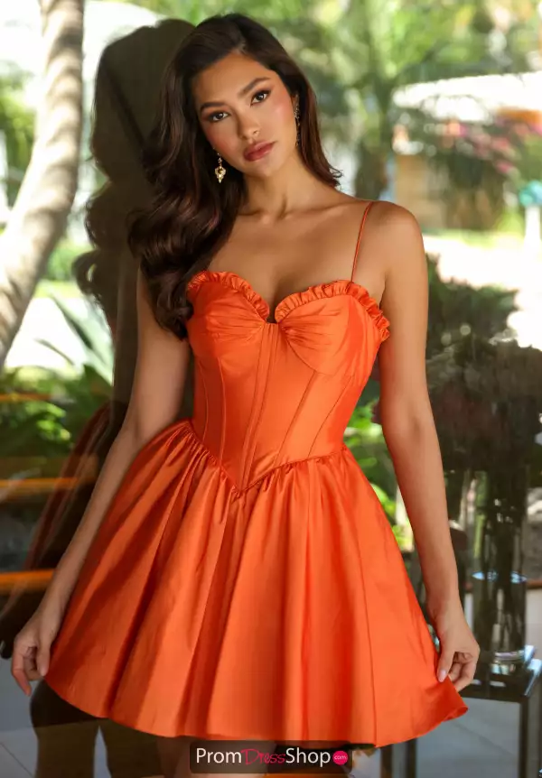 Ruffled Sweetheart Corset Dress 26314
