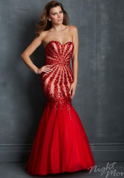 Night Moves Prom Dress 7098 at Prom Dress Shop