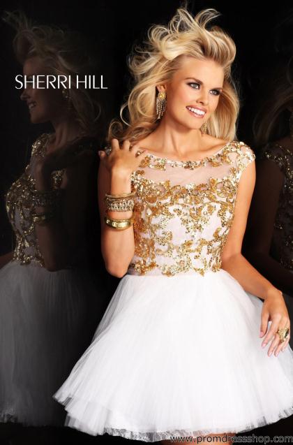 Sherri Hill Short Dress 21032 at Prom Dress Shop