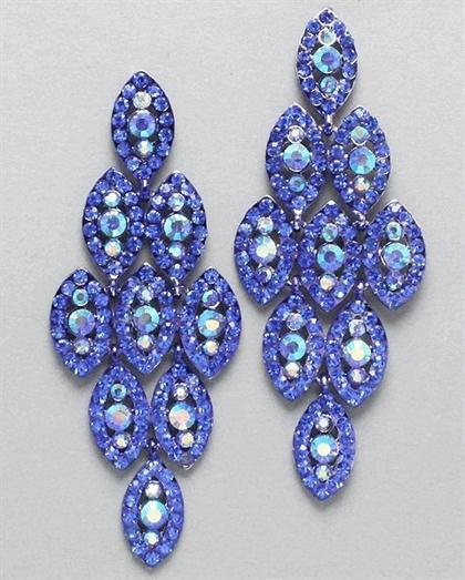 Chandelier Sapphire Earrings