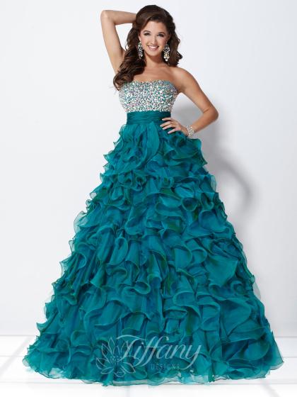 Tiffany 16898 at Prom Dress Shop 