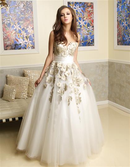 prom dresses ivory