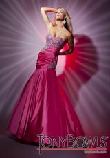 2012 Tony Bowls Le Gala Prom Dresses 112551.  Available in Fuchsia, Royal Blue, Yellow