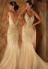 2012 MacDuggal Prom Dresses 1174D.  Available in Light Gold, Platinum