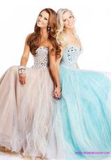 Sherri Hill 1434.  Available in Aqua/Silver, Black/Silver, Gunmetal, Nude/Silver, Pink/Silver, Turquoise, White/Silver
