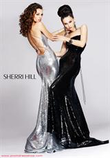 2012 Sherri Hill Sequined Prom Dress 1467