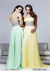 2012 Sherri Hill Prom Dresses 1476.  Available in Aqua, Ivory, Lilac, Mint Green, Pink, Yellow