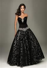 2012 Evenings By Allure Prom Dresses A407.  Available in Black