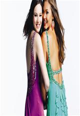Plum and Kelly Green