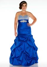 Fabulouss Plus Size 61322F.  Available in Purple, Royal