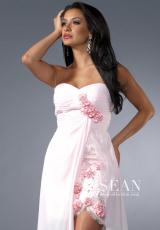 2013 Sean Floral Skirt Prom Dress 90187