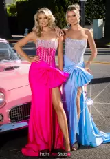 Hot Pink and Blue