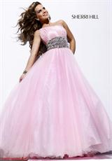 2012 Sherri Hill Pink Prom Dress 2549
