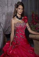 2012 One Shoulder Ball Gown by Tiffany 26691