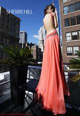 2012 Sherri Hill Prom Dresses 2825.  Available in Aqua, Coral, Fuchsia, Lilac, Lime, Royal, White/Gold, Yellow