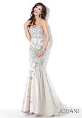 2012 Jovani Prom Dresses 3008.  Available in Nude