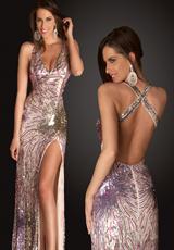 2012 Flash Prom Dresses 3541L.  Available in Nude/Multi