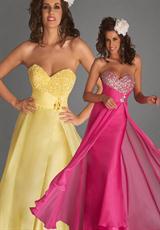 2012 Flash Prom Dresses 4446L.  Available in Hot Pink, Lemon, White