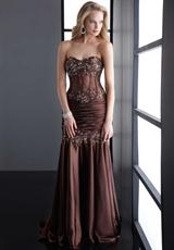 2012 Jasz Couture Prom Dresses 4515.  Available in Brown, Gold