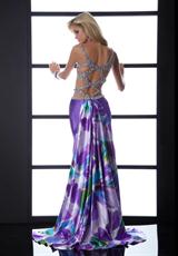 2012 Jasz Couture Prom Dresses 4539.  Available in Purple/Print