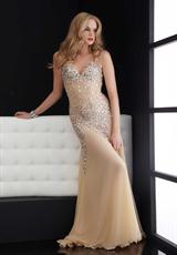 Jasz Couture 4614.  Available in Aqua, Black, Fuchsia, Gold, Nude, Purple, Royal, Silver, White