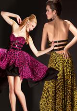 2012 Cassandra Stone Prom Dresses 50063A.  Available in Fuchsia/Multi, Yellow/Multi
