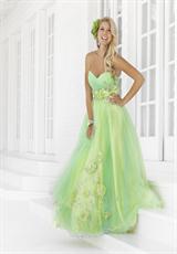2012 Blush Prom Dresses 5103.  Available in Lime/Yellow