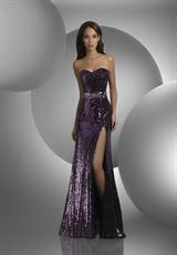 2012 Shimmer Prom Dresses 59406.  Available in Plum, Turq