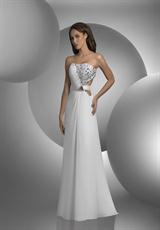 2012 Shimmer Prom Dresses 59409.  Available in Ivory, Ocean