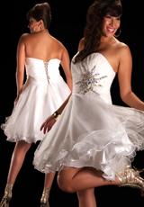 Short Plus Size Dress 2012 Cassandra Stone II 61065k