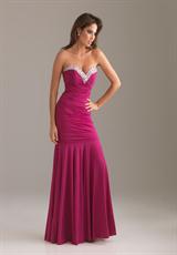 Beaded Neckline Night Moves Prom Dress 6233