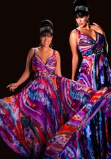 2012 Cassandra Stone II Plus Size Prom Dresses 6287K.  Available in Purple Multi