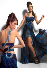 2012 Cassandra Stone Prom Dresses 6296A.  Available in Blue/Multi