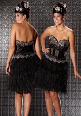 2012 Fabulouss Plus Size Prom Dresses 6303F.  Available in Black