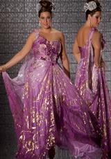 Fabulouss 2012 Print Plus Size Dress 6321F