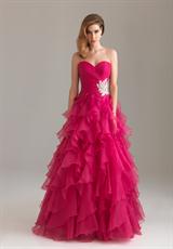 Sweetheart Neckline Night Moves Prom Dress 6400