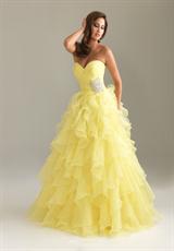 2012 Night Moves Prom Dresses 6400.  Available in Fuchsia, Turquoise, Yellow