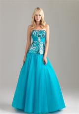 2012 Night Moves Prom Dresses 6403.  Available in Black, Turquoise