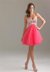 2012 Night Moves Prom Dresses 6410.  Available in Black, Coral, Fuchsia, Turquoise, White